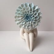 dahlia Flower sculpture