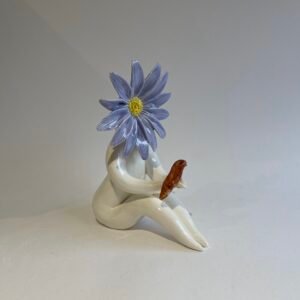 Aster September Flower Sculpture Gift