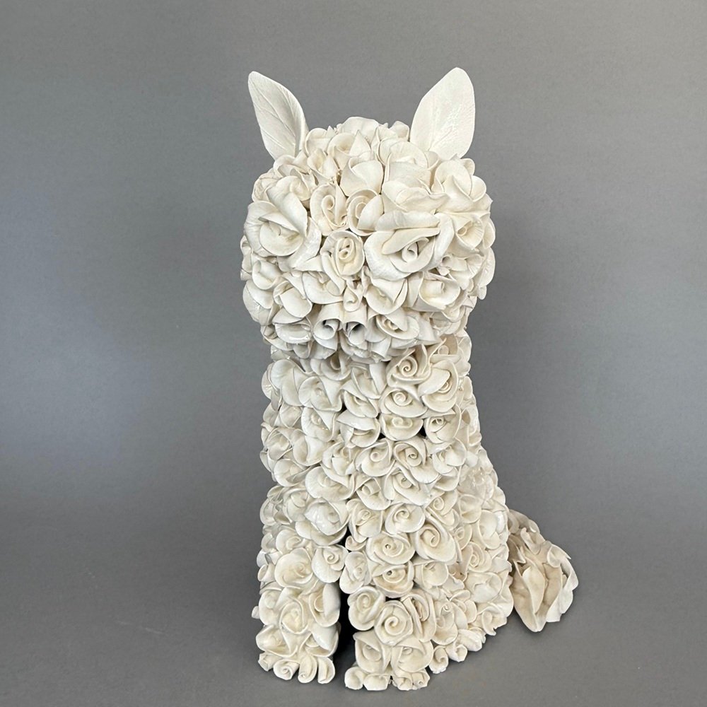 Purrrfect Floral Cat