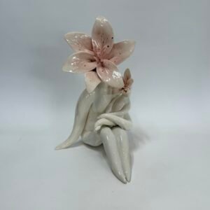 Pink Lady Lily with Child